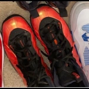 Red Foamposite Size 5